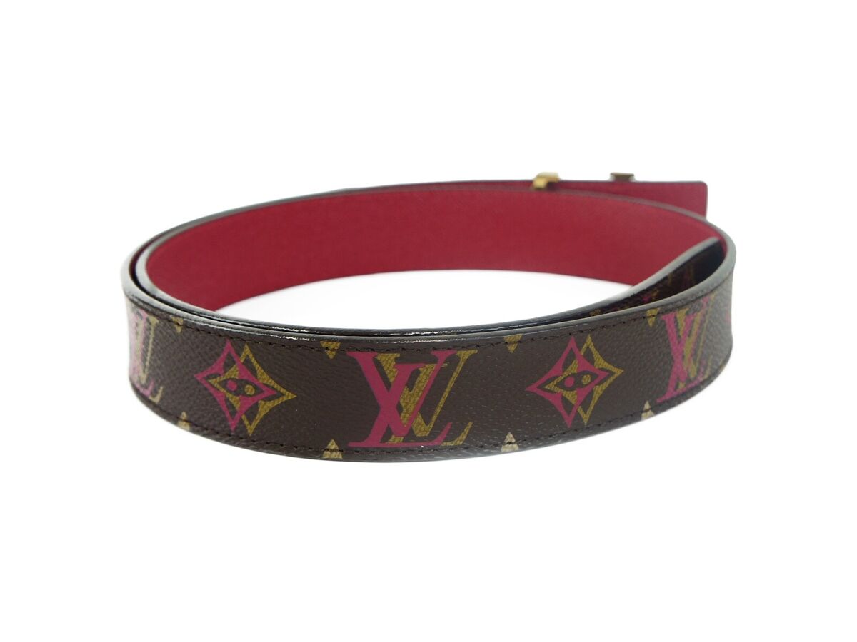 LOUIS VUITTON Ceinture LV Initiales Monogram Canvas LOUIS VUITTON Ceinture LV Initiales Monogram Canvas