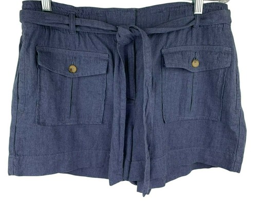 High Waist Paper Bag Shorts NWT Size 
