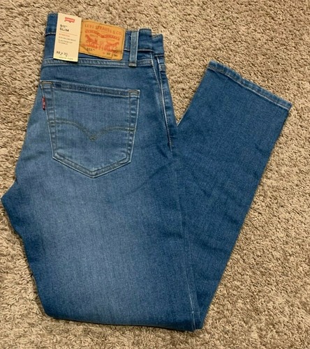 Levi's 511 Slim Fit Jeans Flex Stretch Blue Men's Sizes NWT 04511-3920 C3 |  eBay