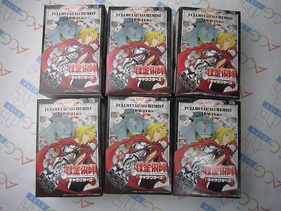 Anime Fullmetal Alchemist Characters Gashapon Figure Full Set of 6 Amada Japan