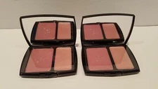 Lancome~LOT 2 Blush Subtil Delicate Powder Blush/Highlighter~Aplum/Perfect Pink