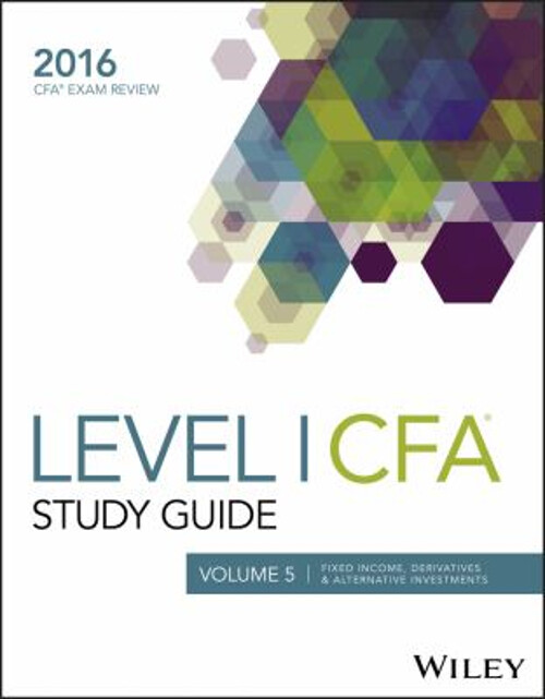 Wiley Study Guide for 2016 Level I CFA Exam Hardcover-image