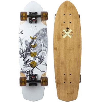 Arbor Pocket Rocket Bamboo Cruiser Skateboard Complete Mini Zoe Keller