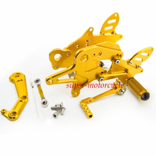 For ninja 650 2017-2025 2018 2019 2020 CNC Aluminum Footrest Footpegs Rearset - Picture 4 of 6