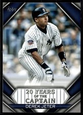 2020 Topps Update #YOC-97 Derek Jeter 20 Years of The Captain New York Yankees
