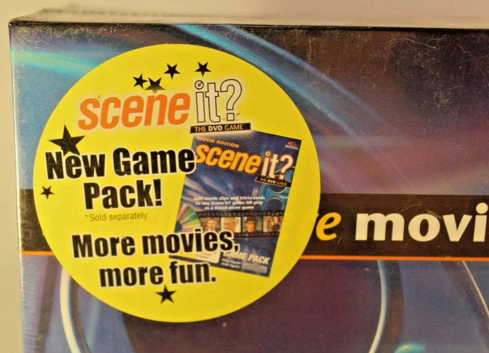 NEW Scene It? DVD Boardgame Game Movie Film Trivia 2003 Celebrity Mattel Sealed - Image 2 of 4