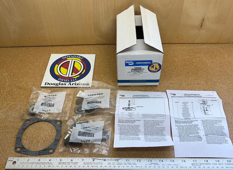 Air Comp. Maintenance Kit for Bendix BX-2150 PAI# DMK-1223 Ref# Bendix ...