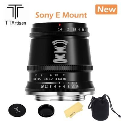 TTartisan 17mm APS-C Large Aperture Lens for Sony E A5000