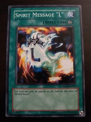 Yu-Gi-Oh! Spirit Message L Card (RP02-EN049) – Retro Pack 2 Unlimited Common - View #3