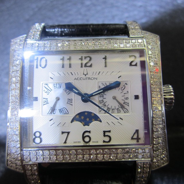 bulova accutron chronograph sapphire crystal