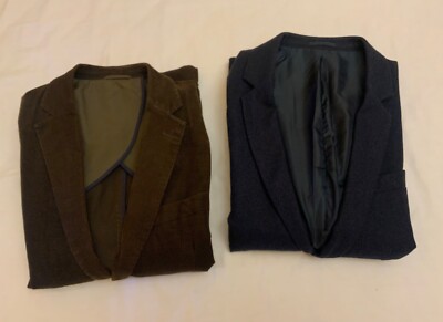 Two Pier One Men's Jackets, Mode Code, Size 52