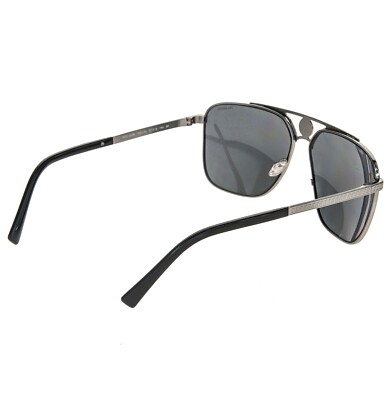 VERSACE FOCUS Pilot Medusa 2238 Gunmetal VE2238 Aviator POLARIZED