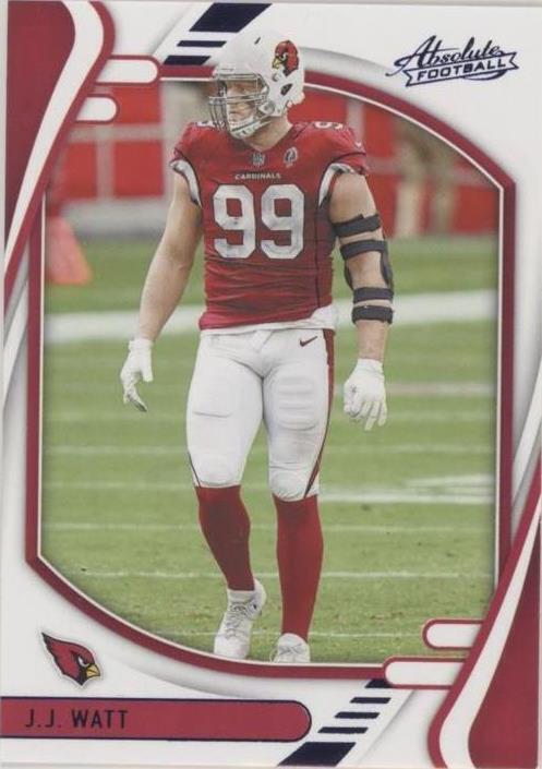 2021 Panini Absolute - J.J. Watt #14 Blue for sale online | eBay
