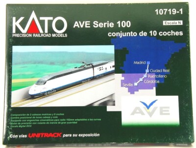KATO N-Scale 10719-1 AVE Serie 100 conjunto de 10 coches 10 car 
