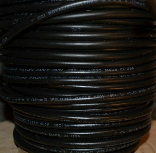 2 AWG CCI ROYAL EXCELENE WELDING CABLE MADE IN USA