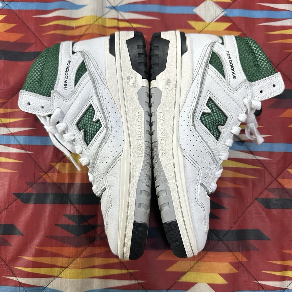 Aime Leon Dore x New Balance 650 Leon Dore White/Green BB650RL1 Mens 6 Women 7.5 - Image 4 of 4