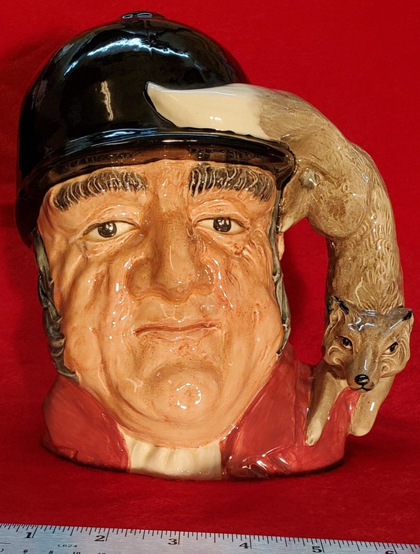 Royal Doulton Character Toby Jug Gone Away D6531 COPR 1959, LARGE. EXC