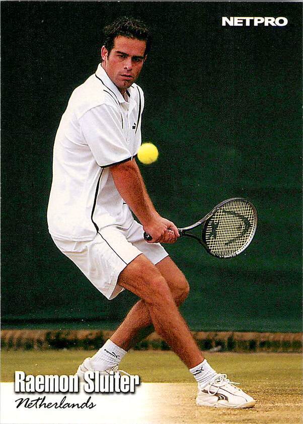 Raemon Sluiter #54 2003 NetPro Tennis Rookie RC