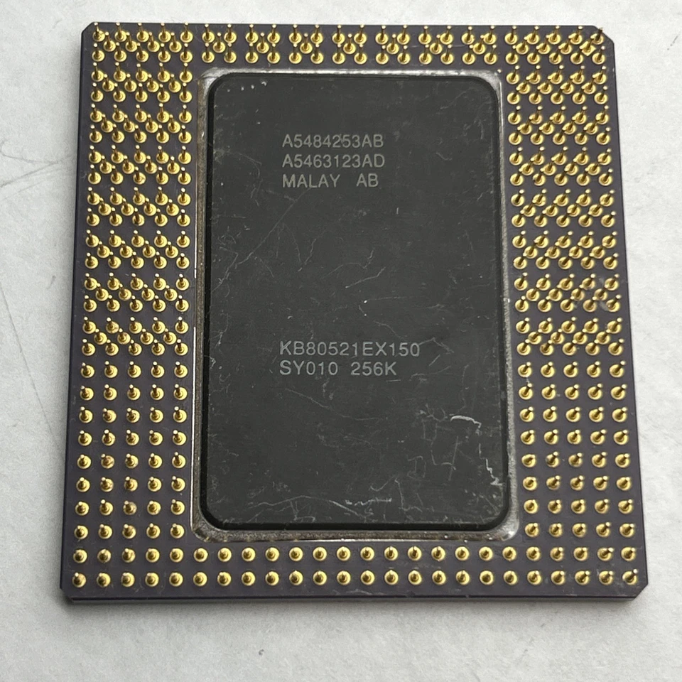 Intel Pentium Pro 150 MHz 256K L2 Socket 8 CPU Processor 1995 KB80521EX150 SY010 - Image 4 of 4