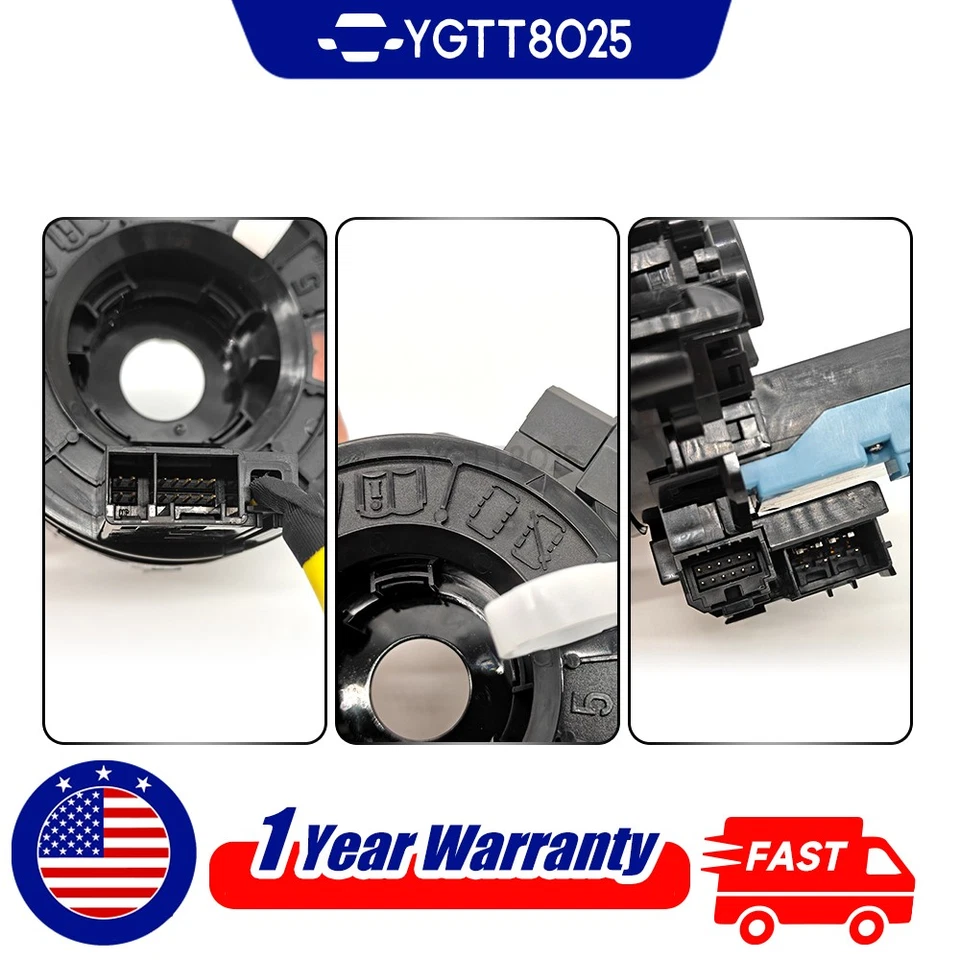 Muelle de reloj para TOYOTA 4RUNNER 2010-2016 con sensor de ángulo de dirección 89245-30110 Foto 4 de 4