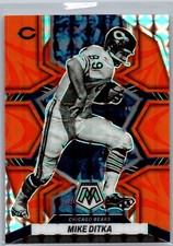 2022 Panini Mosaic #38 Mike Ditka Mosaic Reactive Orange Chicago Bears