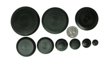 50pc Flush Mount Black Hole Plug Set for Auto Body & Sheet Metal Repair