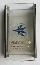 Vintage BALKAN Bulgarian Airlines Acrylic Fli...