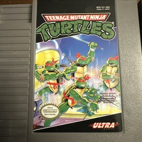 Teenage Mutant Ninja Turtles TMNT 1 & 2 Bundle (Nintendo NES) Tested - Authentic
