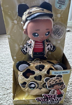 MGA Na! Na! Na! Surprise Gianni Wilde Glam Series 2 Doll with Leopard Purse