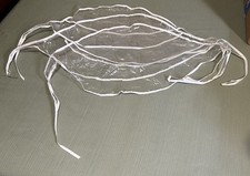 Set Of 3 Vintage 1950-60  s MCM clear plastic rain bonnets