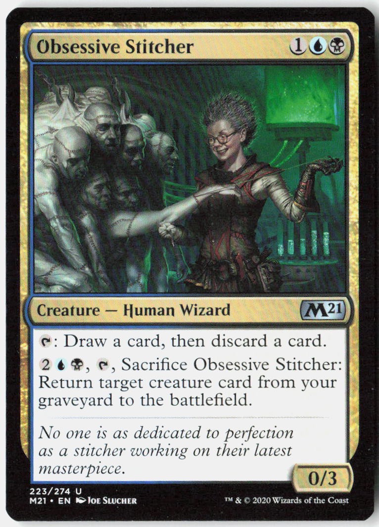 Magic Obsessive Stitcher Core Set 2021 [M21 - 223] NM Uncommon