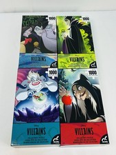 Disney Villains Collector's Puzzles x4 1000pc by Novelty Blue