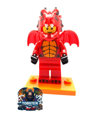 LEGO Minifigur 71021 Series 18 Drachen Kostüm Dragon Suit Guy col18-7 col318 NEU