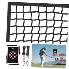 Heavy Duty Golf Netting with Target, Golf Practice Net for Backyard, 10x7FT