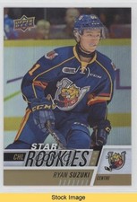 2017-18 Upper Deck CHL Star Rookies Rainbow Ryan Suzuki #301 READ 3vx