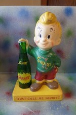 Vintage Original 1947 Squirt Boy Soda Pop Advertising Statue Just Call Me Squirt