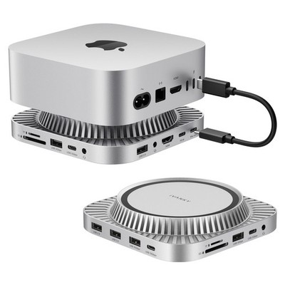 Docking Station 13-in-1 Mac mini M4 Dual 4K@144Hz IVANKY VCD21 2024 NVMe