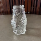 Vintage Anchor Hocking EAPC Prescut Star of David Syrup Dispenser bottom 6"