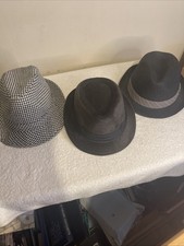 Nice Fedora Hats 3 Preowned for Men