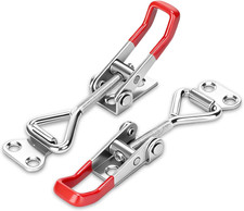 2Pcs Adjustable Toggle Latch Quick Release Pull Latches Toggle Clamp with 220lbs