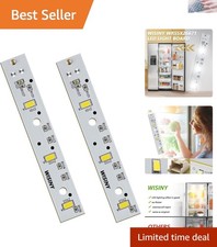 Durable Waterproof GE LED Refrigerator Light Bulbs - Set of 2, Quick Install