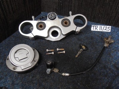 Yamaha XV1700 PC Road Star Warrior Top Yoke & Tank Cap & Lock Set 2002-09 11/25