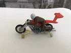 Hot Wheels Rrrumblers High Tailer Redline Era Motorcycle w/Rider & Rack