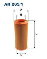 Luftfilter Filtron AR 265/1 Filtereinsatz FüR 6X1 Lupo Audi 6N2 6E1 Polo 6N1 VW
