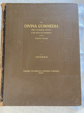Libri Antichi, Divina Commedia_Inferno E Purgatorio Edizione UTET (1934)