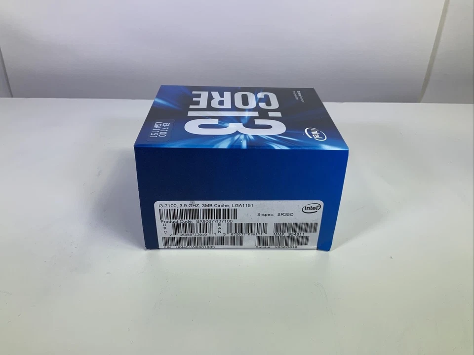 NIB Intel Core i3-7100 SR35C 3.90GHz Processor LGA 1151 Socket H4 Desktop CPU - Image 2 of 4
