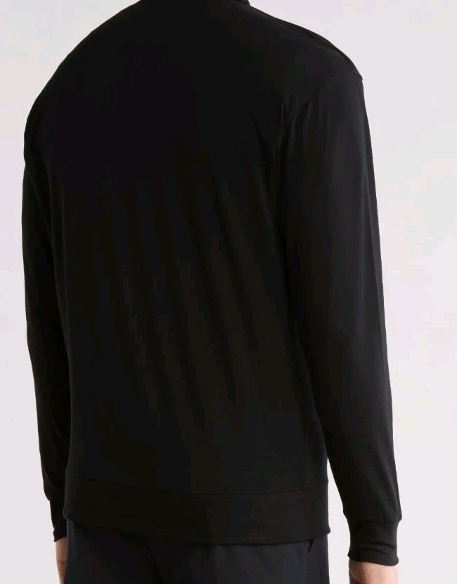 HUGO BOSS Dave Black Zip Jacket Size-XL thumbnail 2