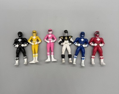 Power Rangers Mighty Morphin Mini Figuren Kellogg s Cereal 1995 - Full Set Of 6