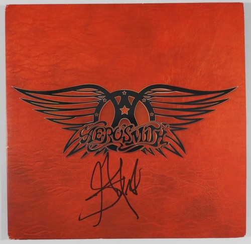 Steven Tyler Aerosmith ACOA Signed Autograph Album Record Vinyl Greatest Hits