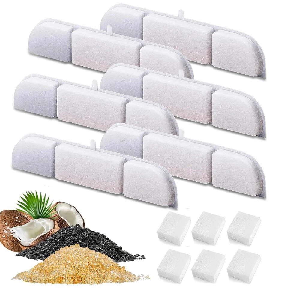 6/12x Filter Für Haustier Katzen Hunde Wasserspender Für Downypaws DPWFP6SS